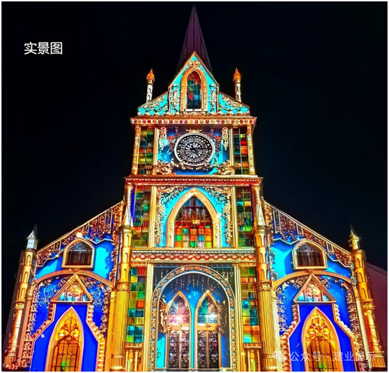建业显示邀您走进武汉花博汇《知音花月夜》光影秀,共赴春日诗意之约