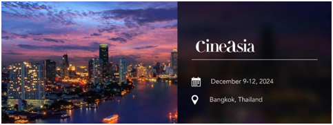 科视Christie将担任2024年CineAsia展会官方放映合作伙伴,展示先进的影院解决方案